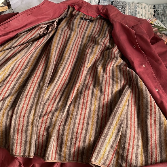 London Fog Vintage Convertible Trench Coat - 12 P - Picture 6 of 13